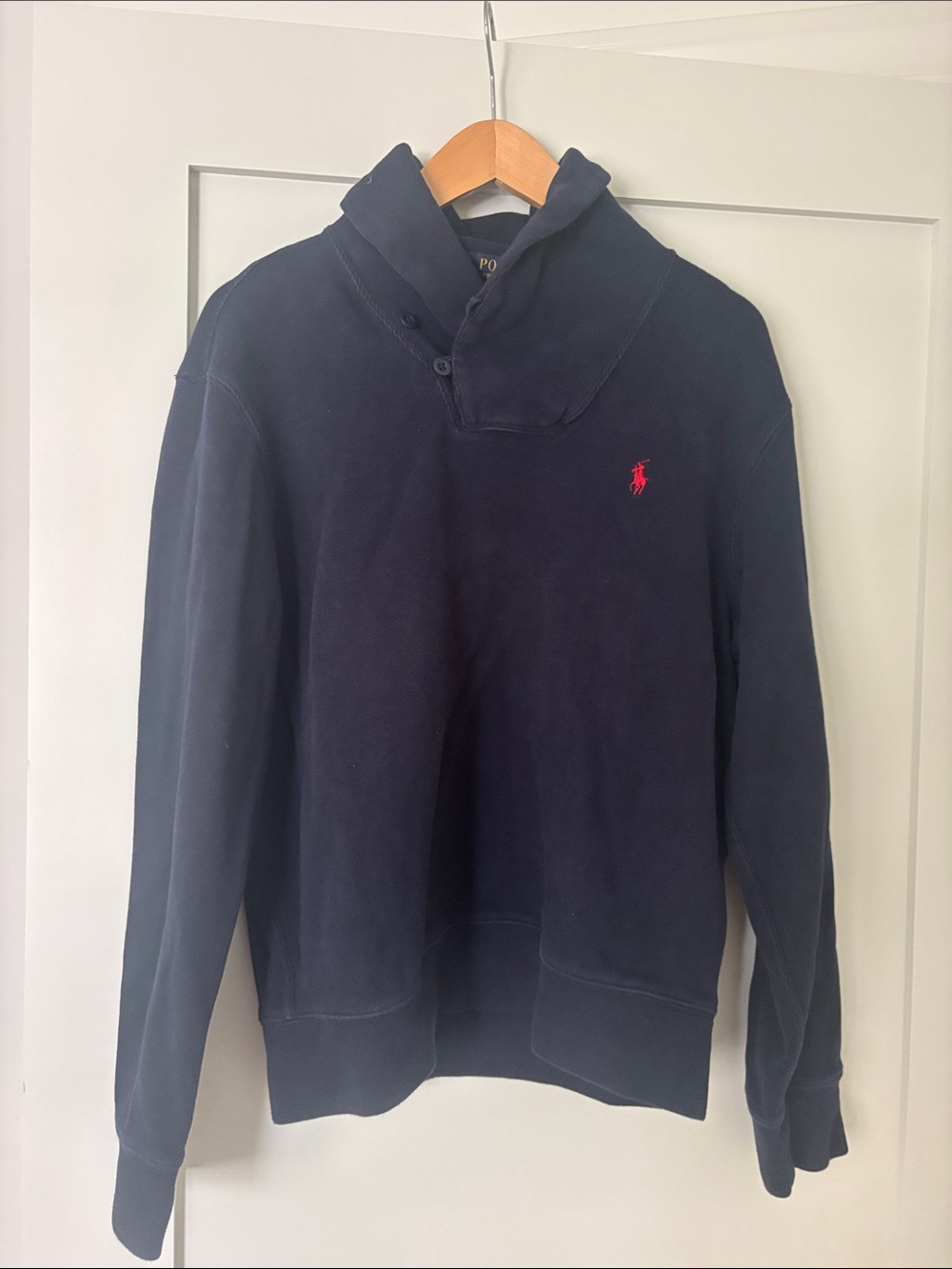Ralph Lauren Navy Crewneck Sweatshirt
